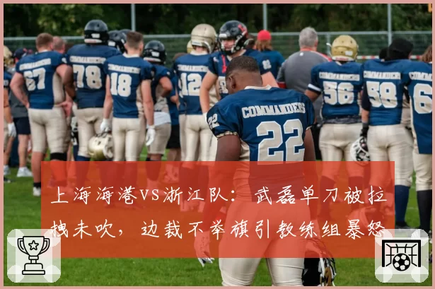 上海海港vs浙江队:武磊单刀被拉拽未吹,边裁不举旗引教练组暴怒?